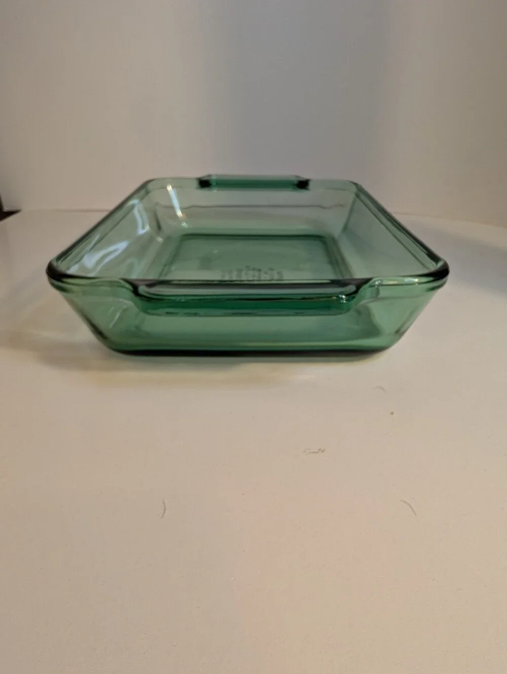 Anchor Hocking Green Glass Baking Dish - Clear Tempered Glass Loaf Pan
